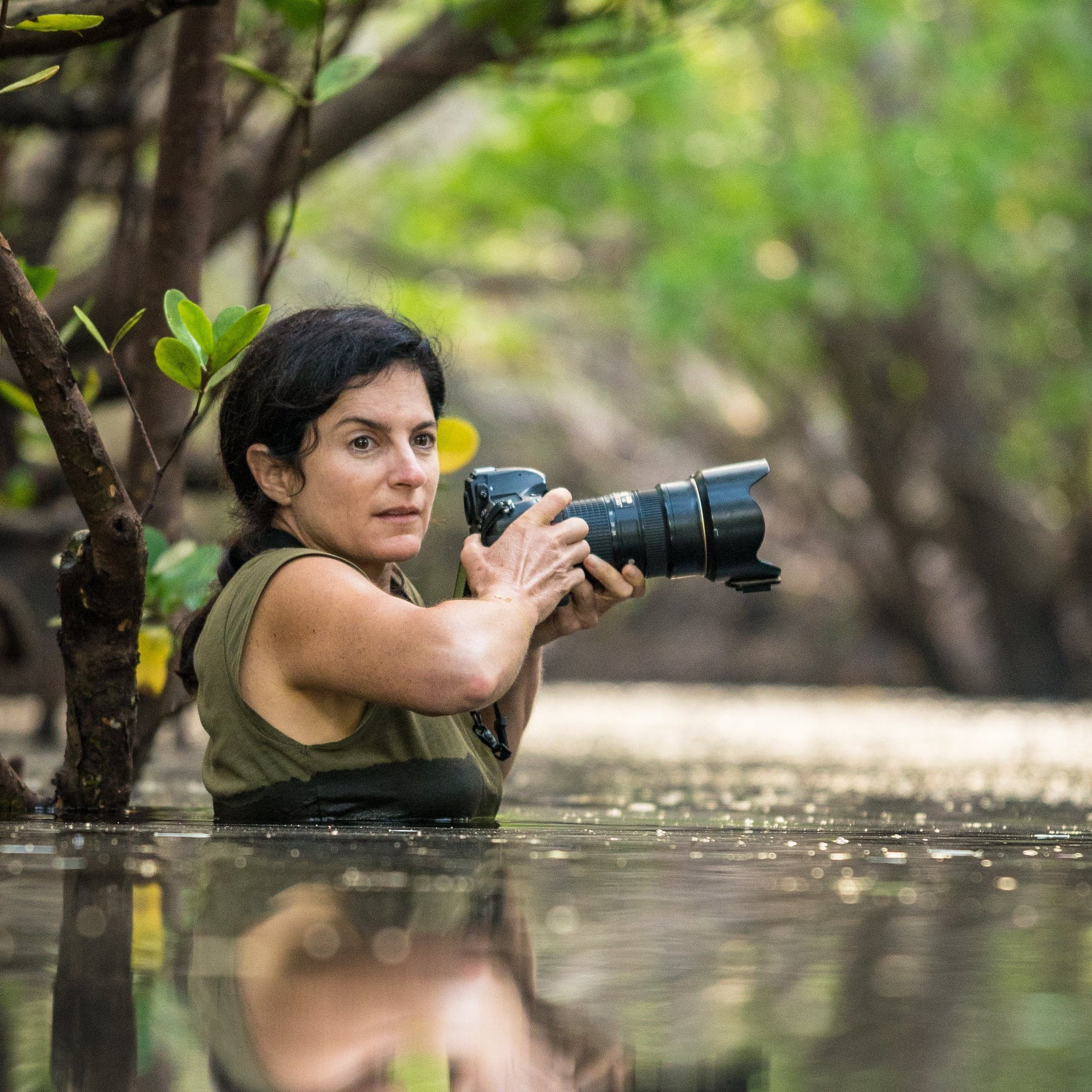 Ami Vitale speaks at National Geographic's Museum of Exlporation October 11